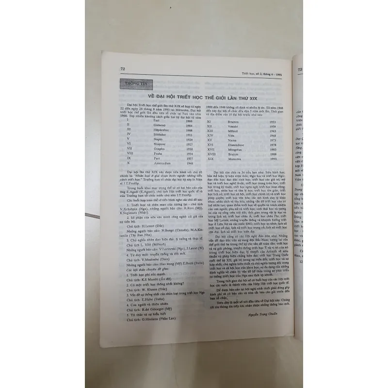 TẠP CHÍ TRIẾT HỌC SỐ 1993 501765