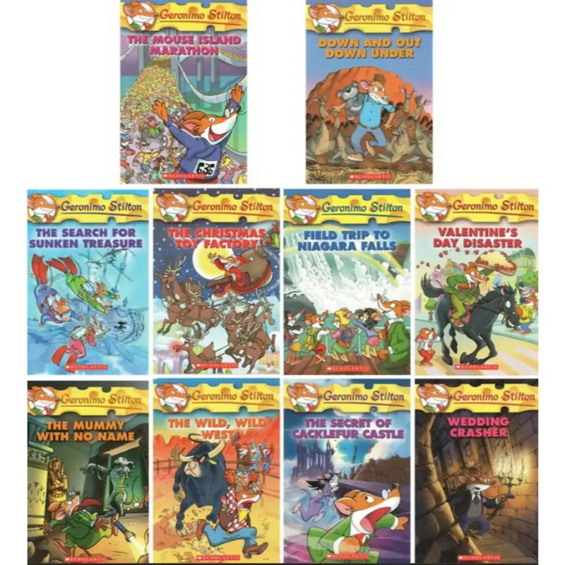 Sách - Geronimo Stilton tập 21~30 FULL MÀU 756581