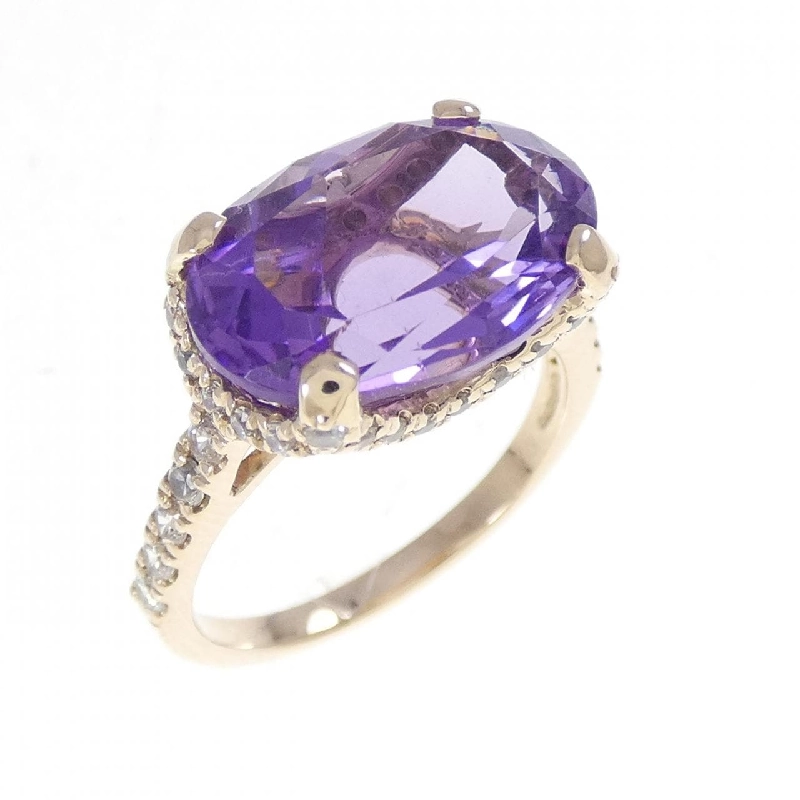 K10YG Nhẫn Amethyst - Hàng hiệu Chính hãng 846885
