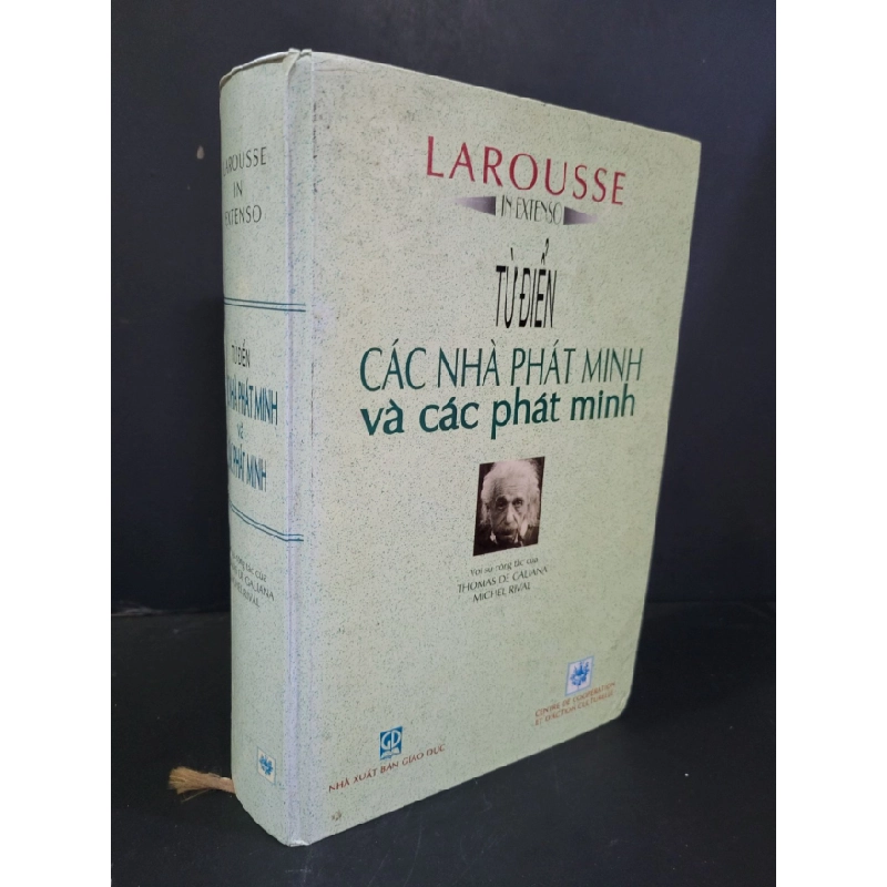 [Phiên Chợ Sách Cũ] Từ điển các nhà phát minh và các phát minh (bìa cứng) 2002 - Larousse In Extenso 0506 468549