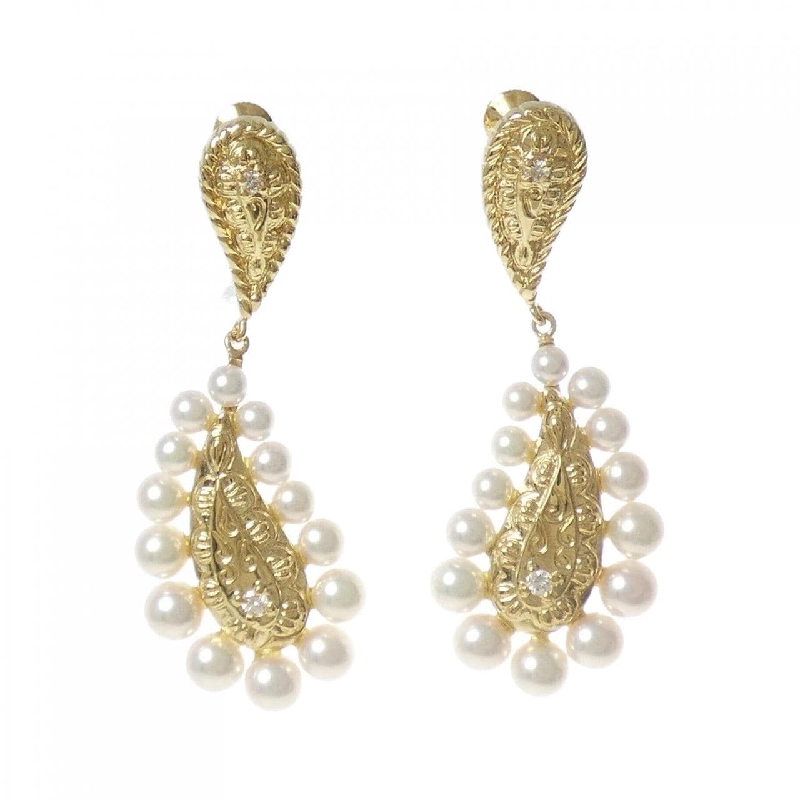 Bông tai ngọc trai Akoya Mikimoto - Hàng hiệu Authentic 848765