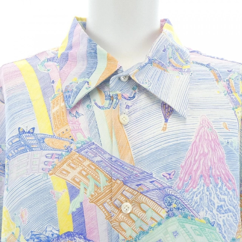 Áo sơ mi HERMES LES FOLIES DU FAUBOURG - Hàng hiệu Chính hãng 883153