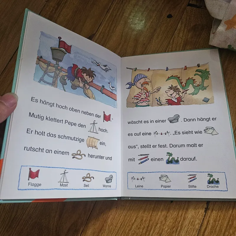 Pepes Abenteuer auf dem Piratenschiff (bìa cứng)
 740125