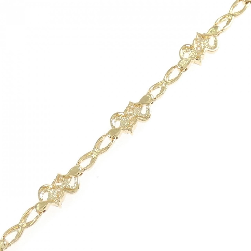 K18YG Vòng tay kim cương 0.25CT - Hàng hiệu chính hãng 873466