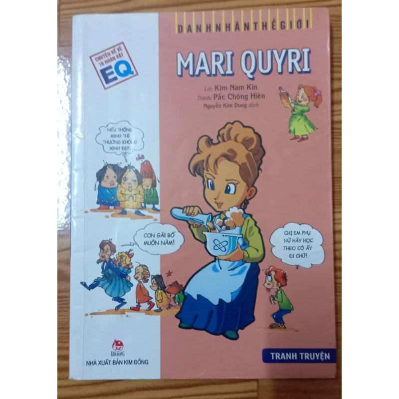 Truyện Danh Nhân Thế Giới MARI QUYRI-PẮC CHÔNG HIÊN&KIM NAM KIN 531929