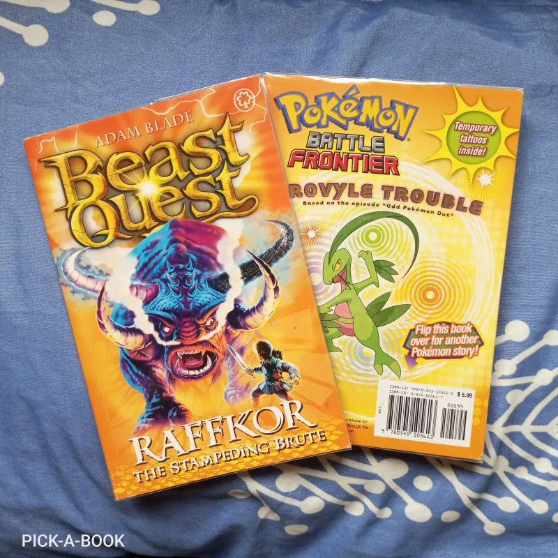 Combo 2 truyện luyện đọc Tiếng Anh Beast Quest và Pokemon (Bé trai) 711844