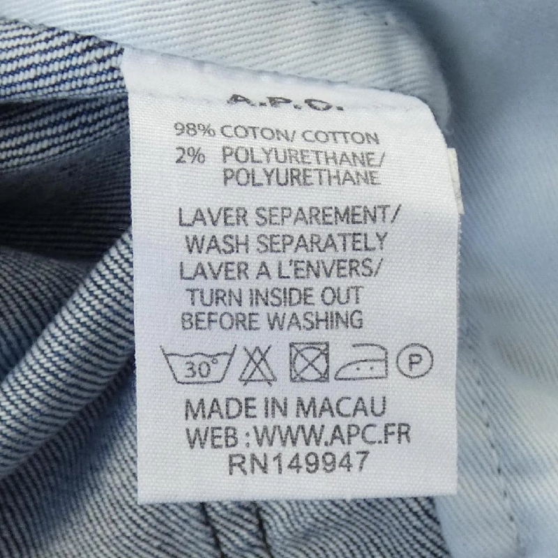 Áo khoác denim A.P.C. - Hàng hiệu Authentic 892479