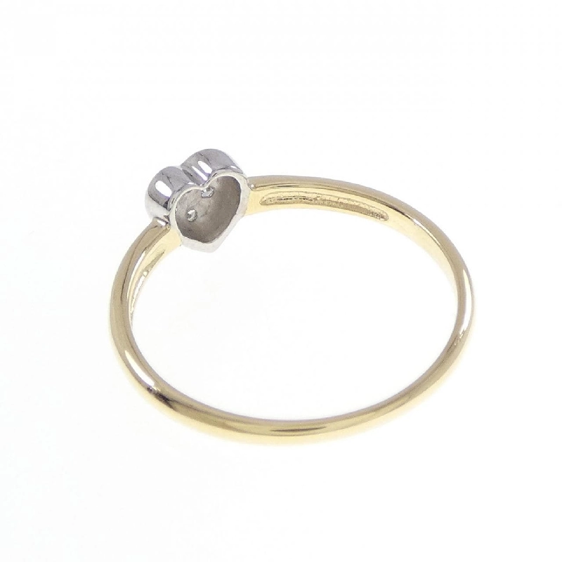 Nhẫn kim cương hình trái tim 18KTYG/18KTWG 667719