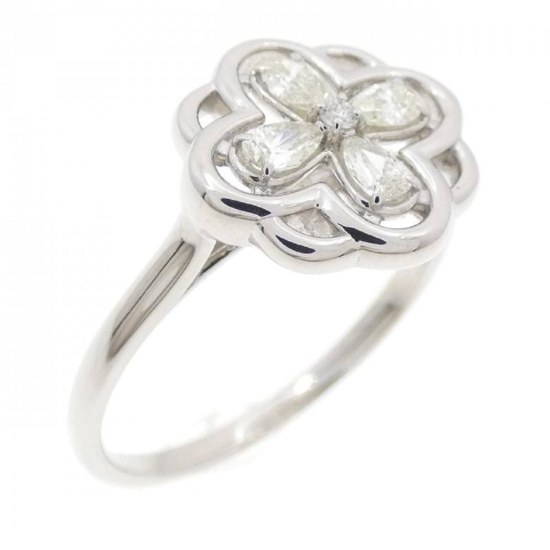 【Sản phẩm mới】Nhẫn kim cương PT900 hình hoa 0.23CT 669442