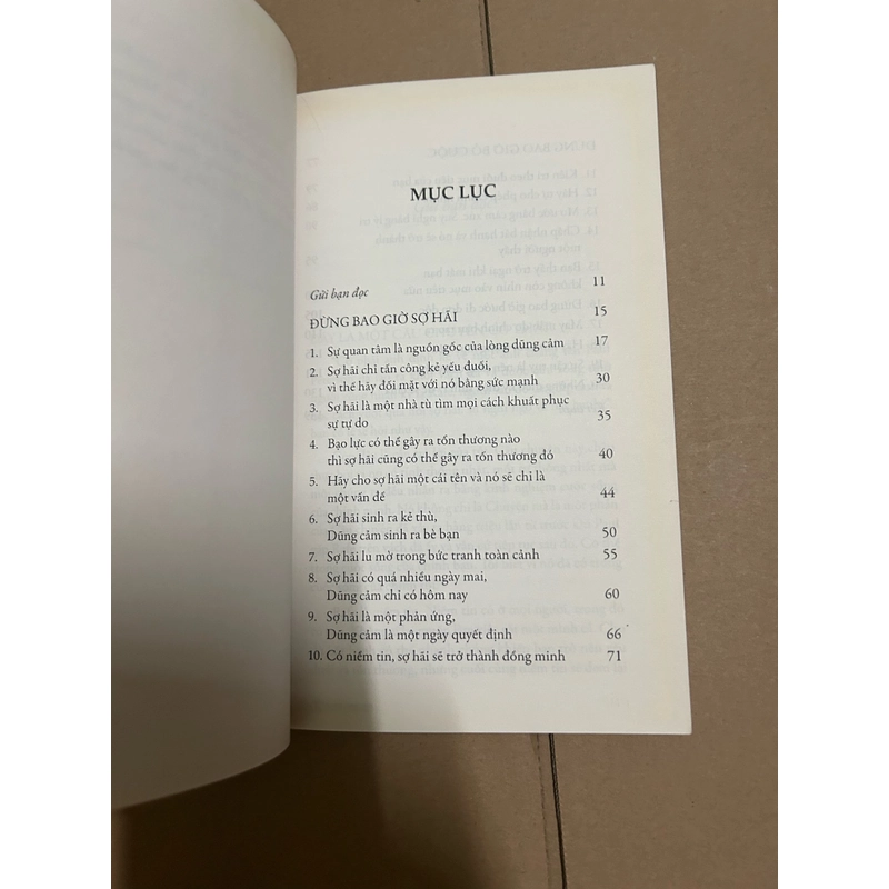 Đừng bao giờ sợ hãi, đừng bao giờ bỏ cuộc 504296