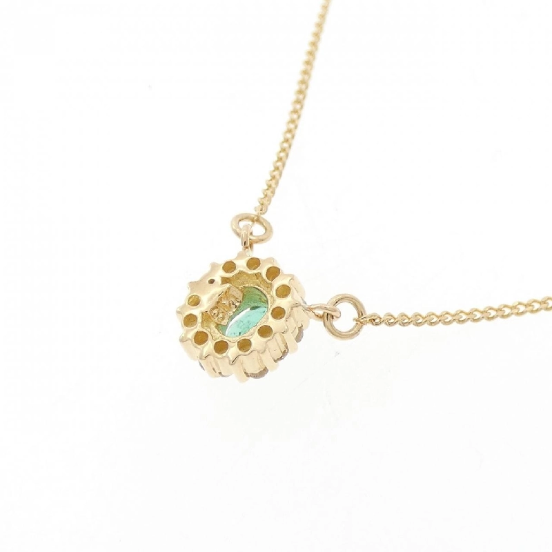 K18YG Emerald Necklace - Hàng hiệu Authentic 865982