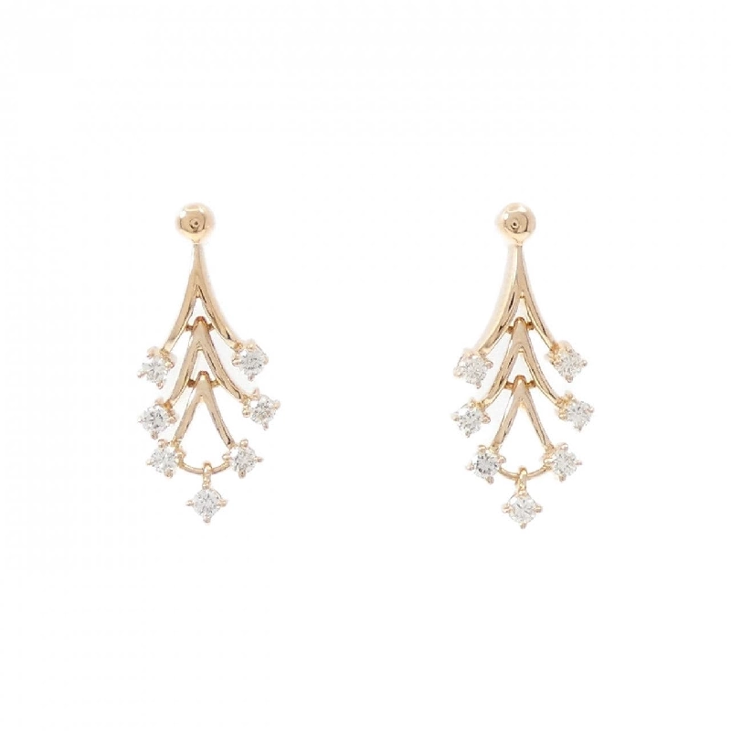 K18PG Bông tai kim cương - Hàng hiệu Chính hãng 876809