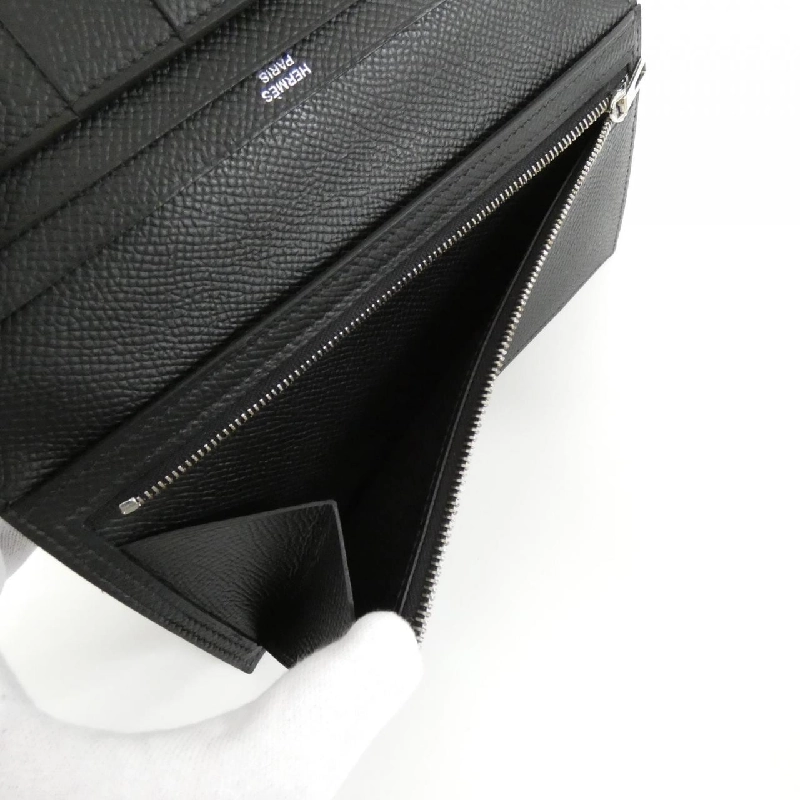 Ví Hermès Béarn Soufflé Monochrome 082973CY 619219