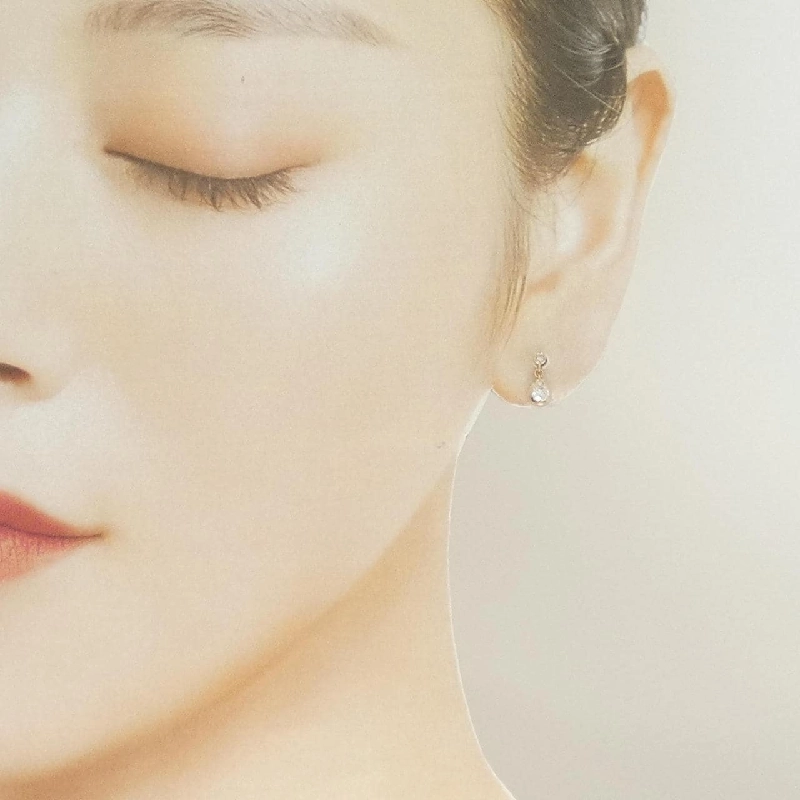 K18PG Bông tai kim cương 0.226CT - Hàng hiệu Chính hãng 865611