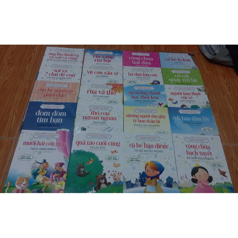 1 Tập 20 Quyển Truyện Cổ Tích Thế Giới Chọn Lọc Song Ngữ Việt Nam 547630