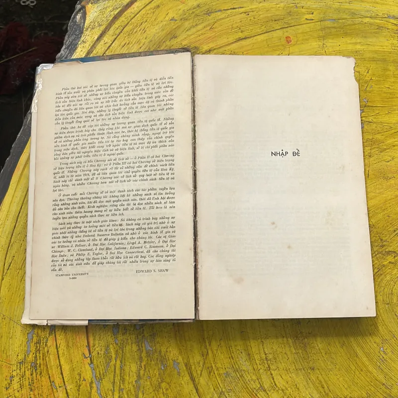 TIỀN TỆ, LỢI TỨC VÀ CHÍNH SÁCH TIỀN TỆ - EDWARD S. SHAW  792940