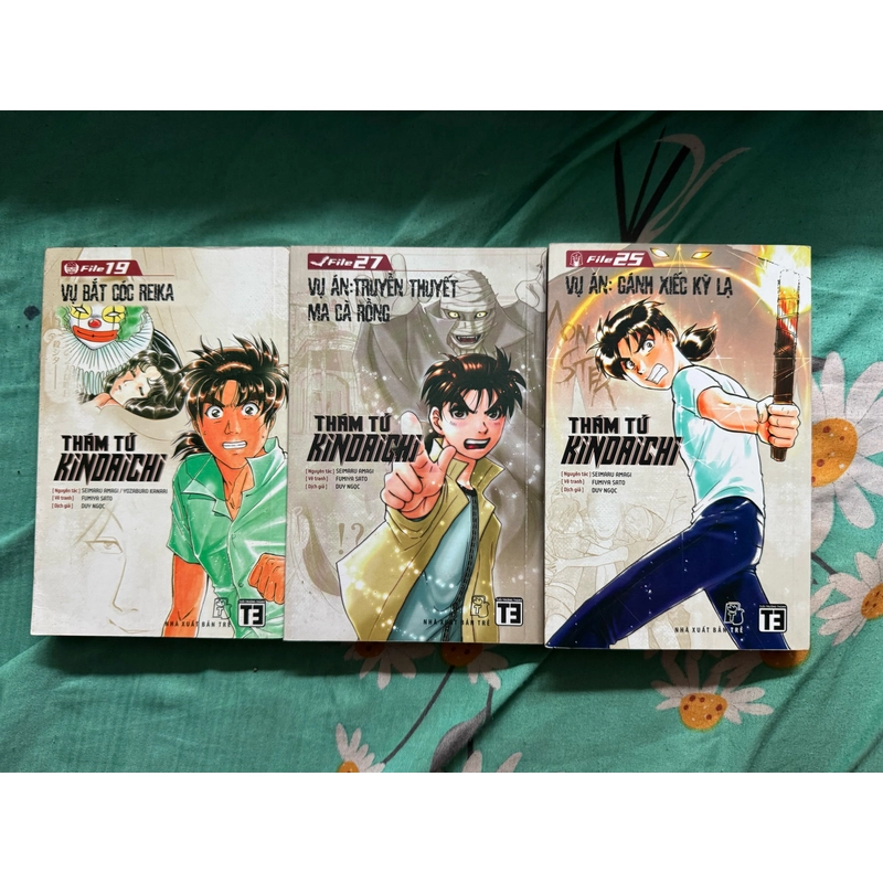 Combo Kindaichi tập 19 25 27 334957