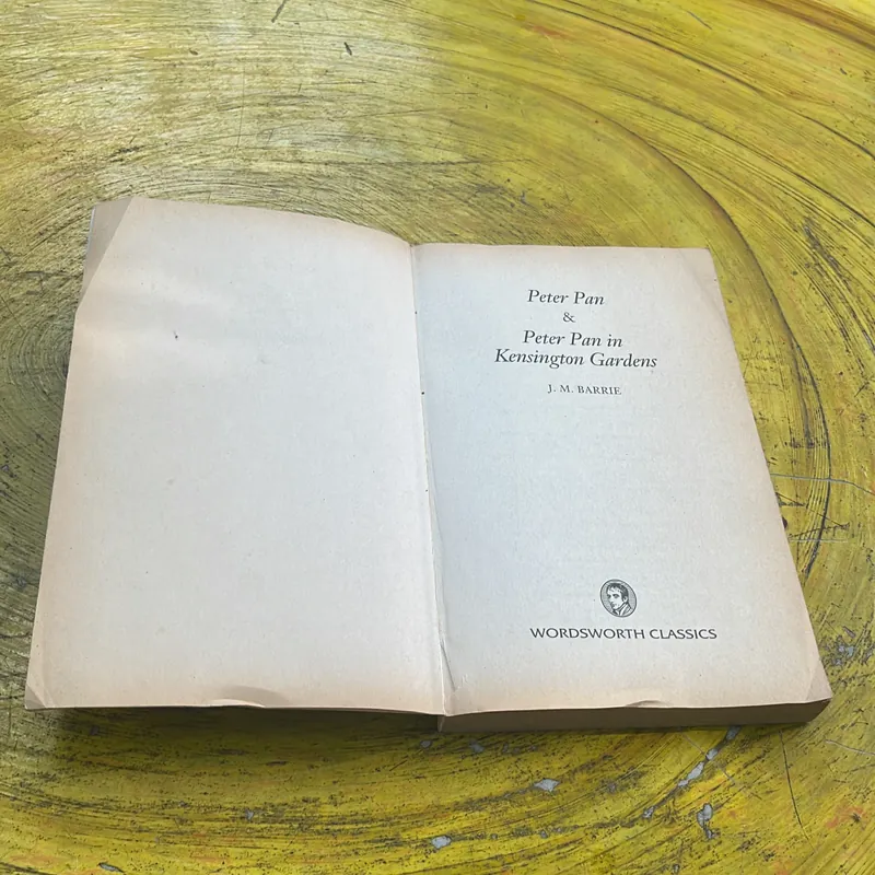 PETER PAN- and PETER PAN IN KENSINGTON GARDENS- J.M.BARRIE 599951