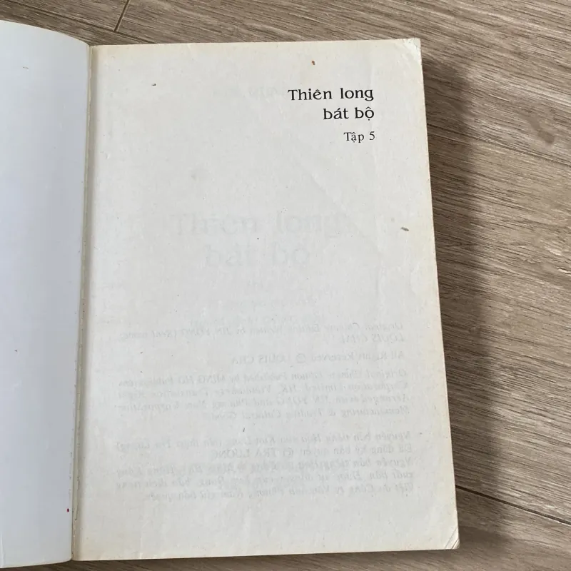 THIÊN LONG BÁT BỘ, TẬP 5 (XB 2005) 1002564