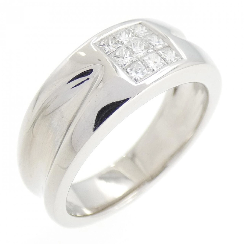 Nhẫn kim cương 750WG 669526