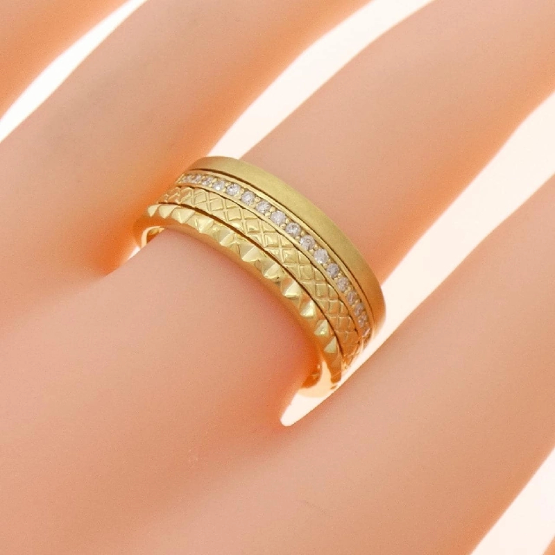 Nhẫn kim cương K18YG 0.16CT - Hàng hiệu Authentic 848173