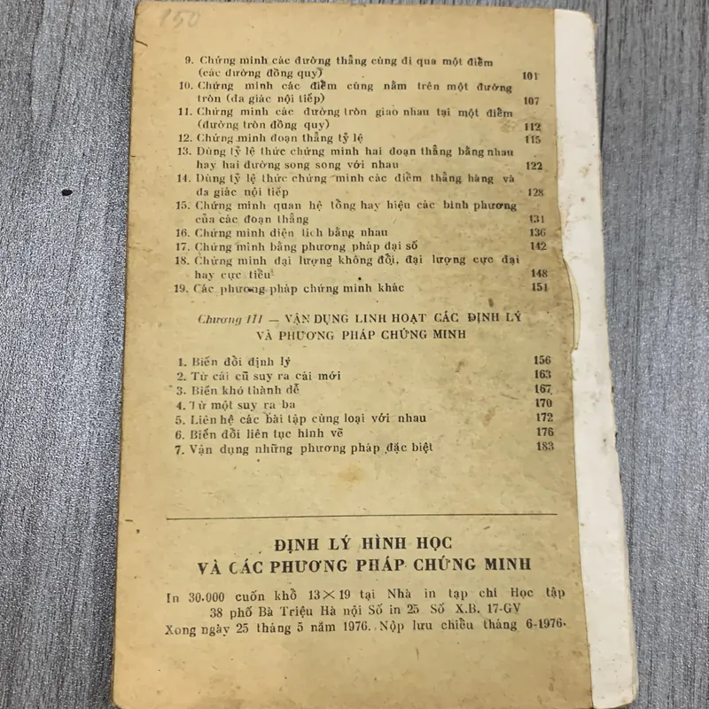 Định lý hình học và các phương pháp chứng minh. 6b2 718625