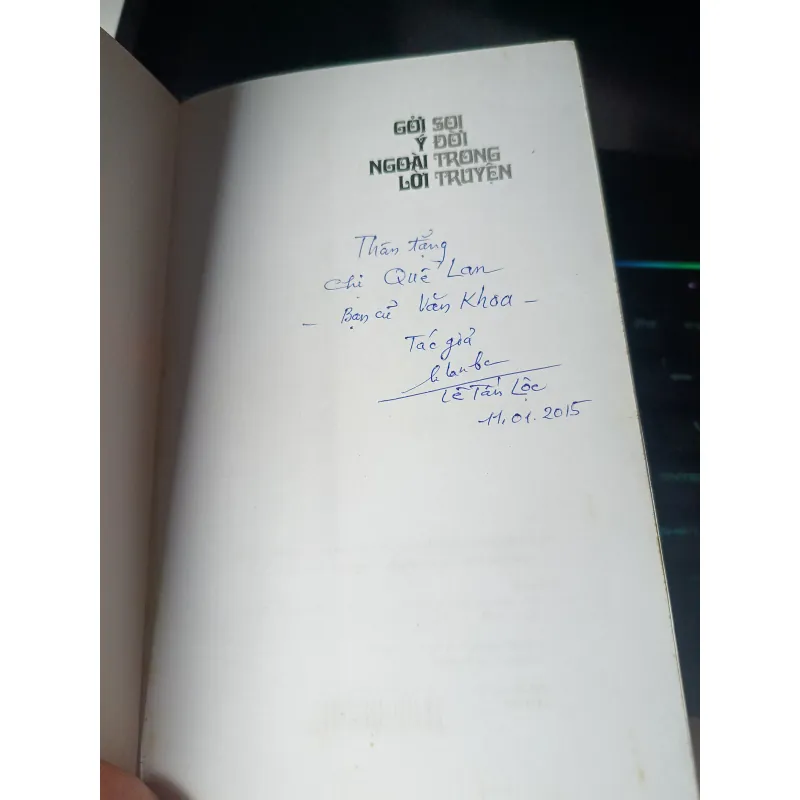Gởi ý ngoài lời soi đời trong truyện - Lê Tấn Lộc 974115