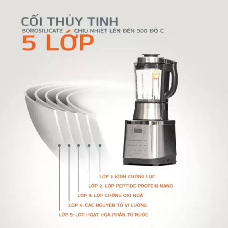 🥛 UNIE V8S – Máy làm sữa hạt 10 chức năng đa năng cho mọi gia đình! 712225