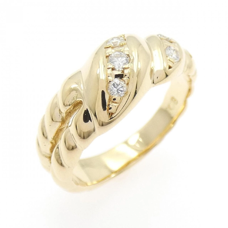 Nhẫn kim cương K18YG 0.16CT - Hàng hiệu chính hãng 851344