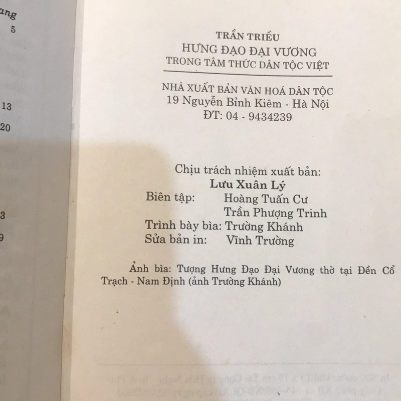 Trần Triều HƯNG ĐẠO ĐẠI VƯƠNG trong tâm thức Dân tộc Việt 479200