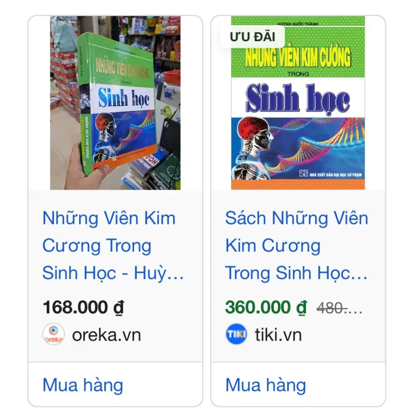 Những viên kim cương trong sinh học - Ôn thi Sinh học khối B  755368