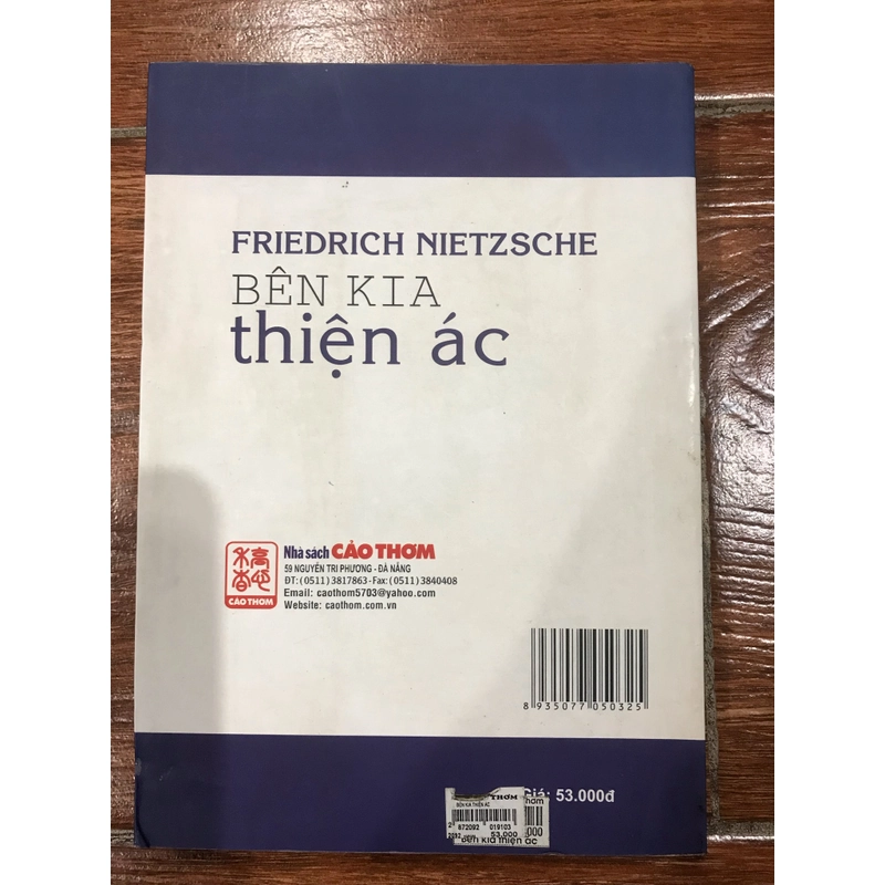 Bên kia thiện ác - Friedrich Nietzsche (k1) 459007