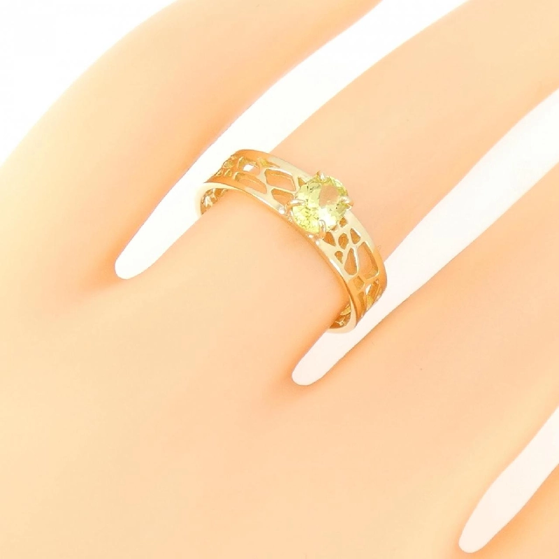 Nhẫn Tourmaline K18YG 0.49CT 673127