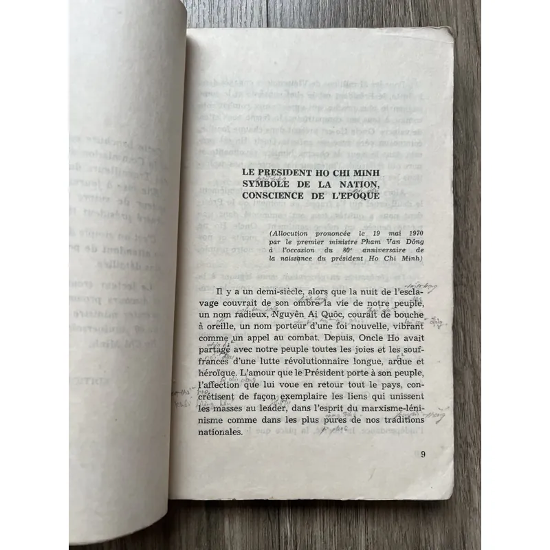 📖 Notre Président Ho Chi Minh (sách tiếng Pháp, xb 1976) 719257