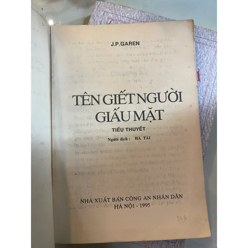 TÊN GIẾT NGƯỜI GIẤU MẶT - J.P.GAREN  1004900