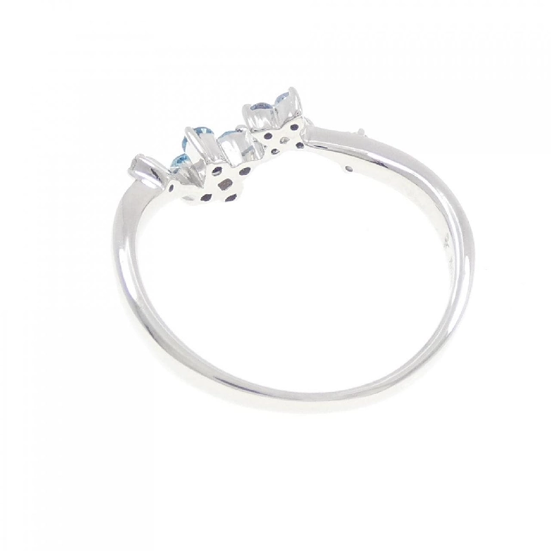 Nhẫn Aquamarine Hoa Kumikyoku - Hàng hiệu Chính hãng 833851