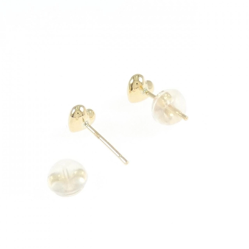 K18YG Bông tai hình trái tim - Hàng hiệu Chính hãng 868899