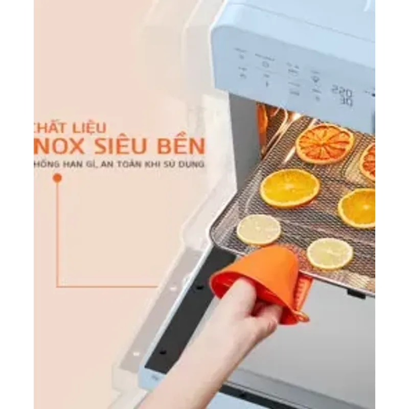 ⚡ UNIE SKY BLUE 14.5L – Công nghệ đối lưu mạnh mẽ, chiên vàng giòn nhanh hơn! 718761