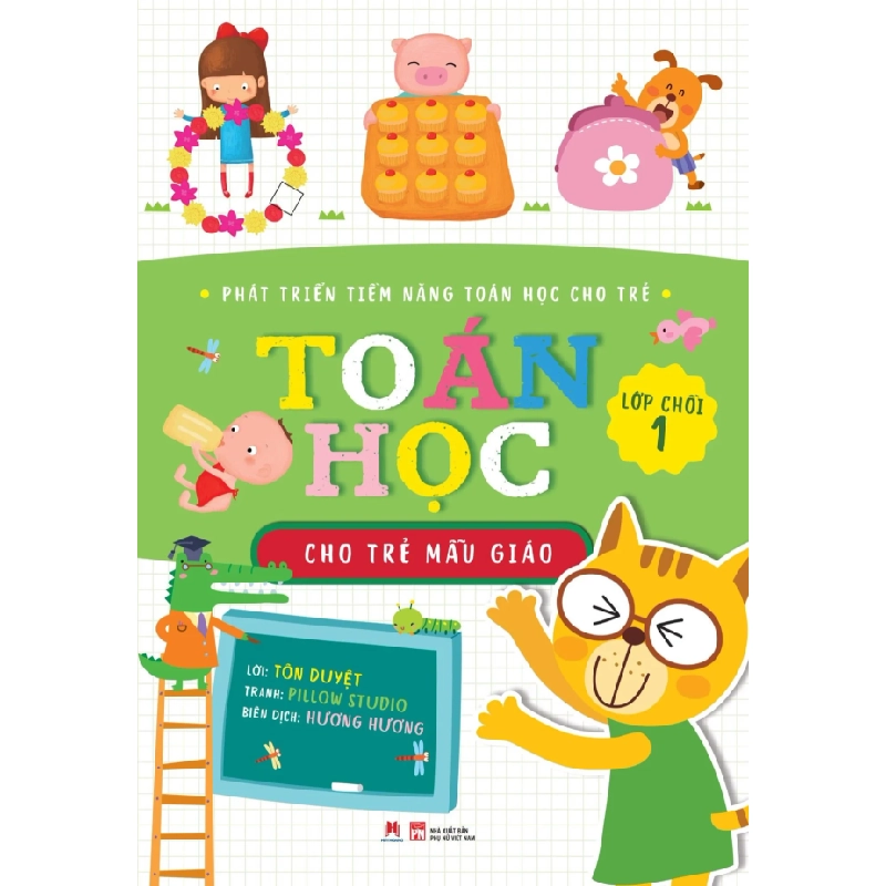 Phát triển tiềm năng toán học cho trẻ - Toán học cho trẻ MG Lớp chồi 1 (HH) Mới 100% HCM.PO Độc quyền - Thiếu nhi 348803
