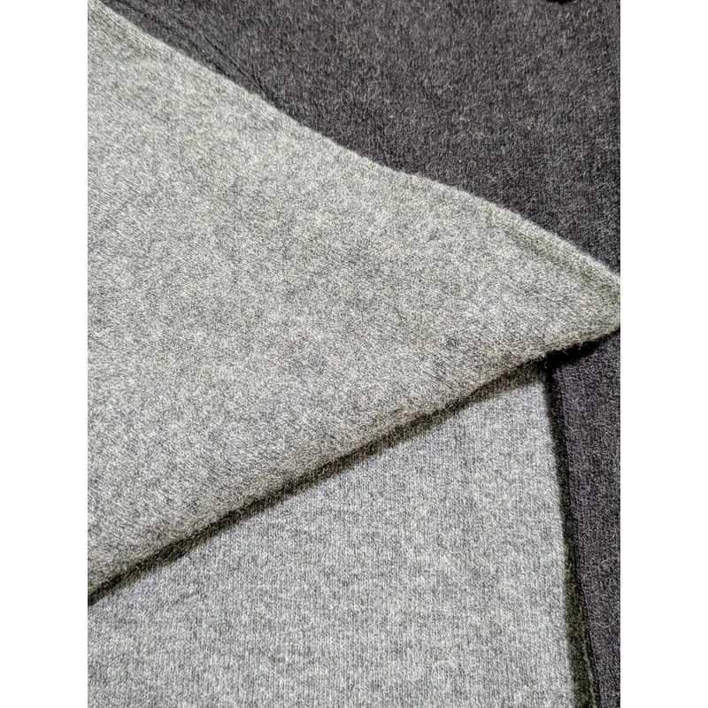 Áo khoác dạ đen cổ vest free size dày ấm 604147