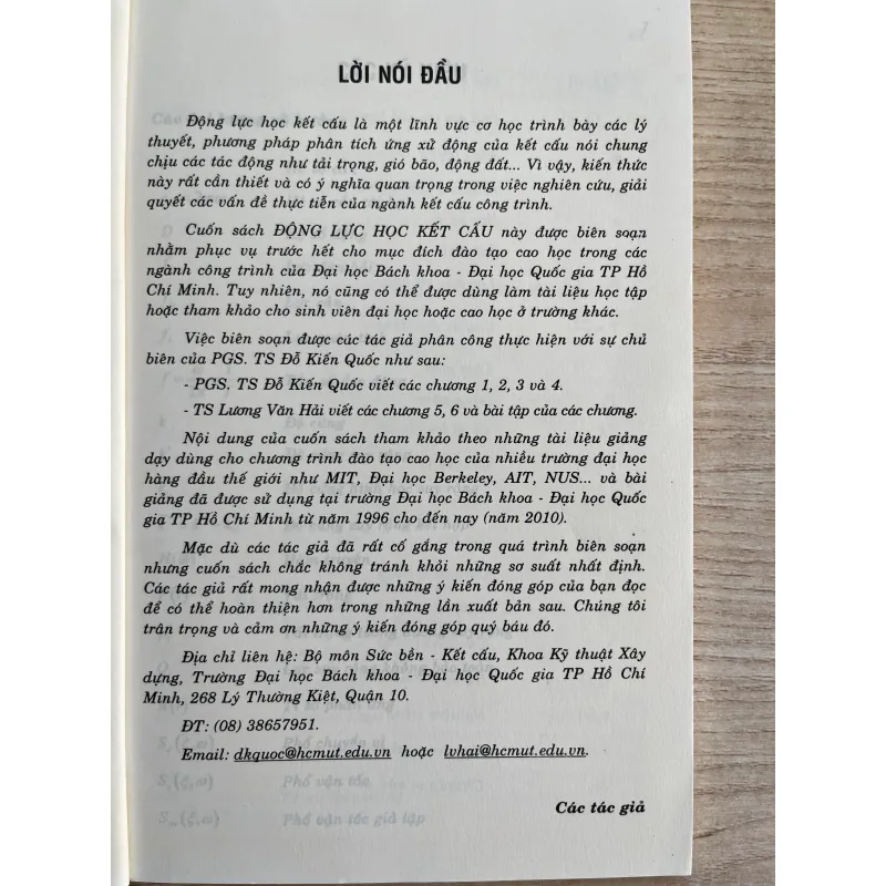 Động lực học kết cấu 1002584