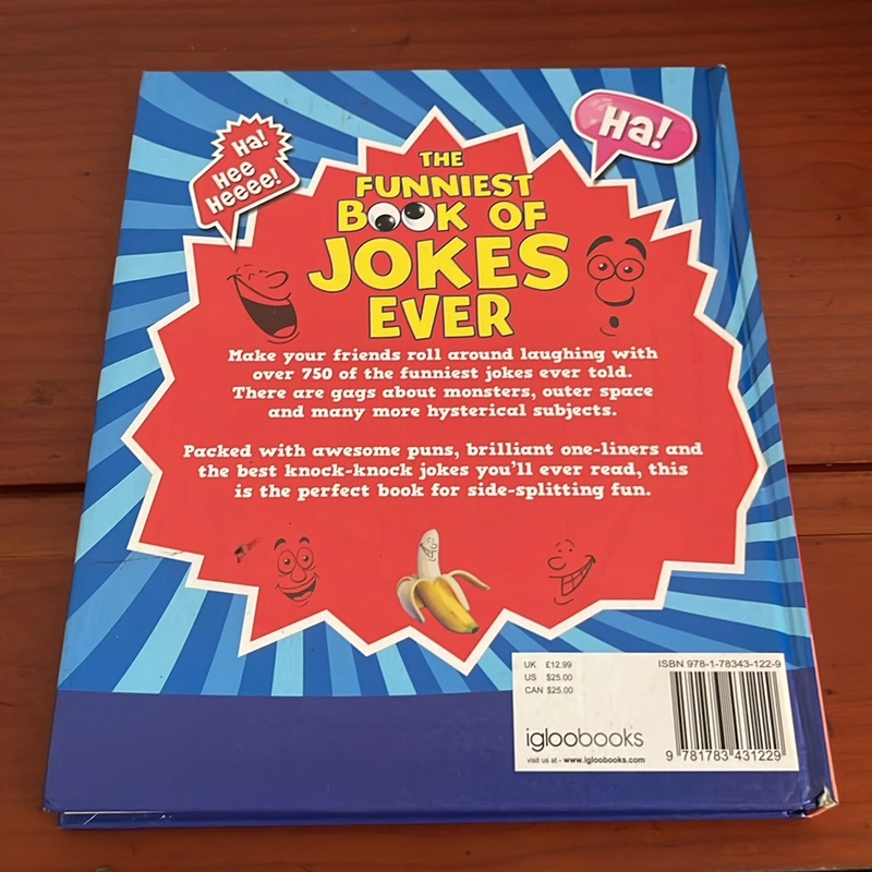 PICTURE BOOK The funniest book of jokes ever 536147