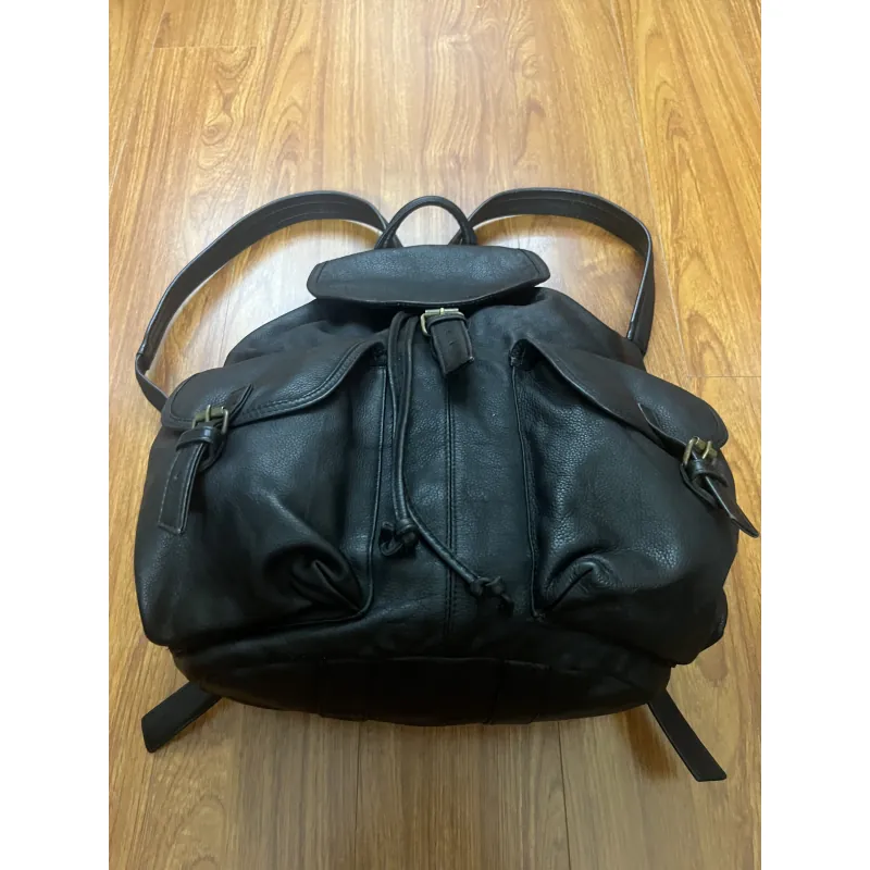 Balo nam 27x42x16 da thật 2hand 992644