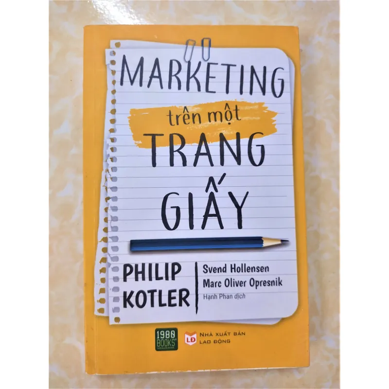 Sách: Marketing trên trang giấy - TG: Phillip Kotler - Sách Real 735110