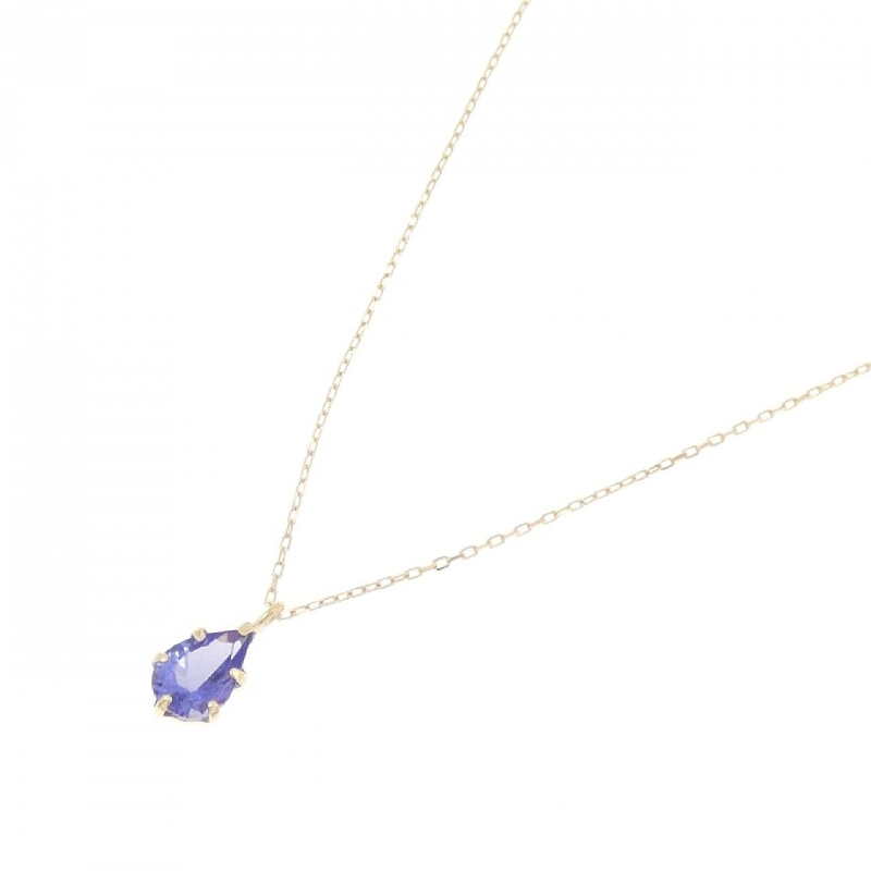 K18YG Tanzanite Necklace - Hàng hiệu Authentic 860030
