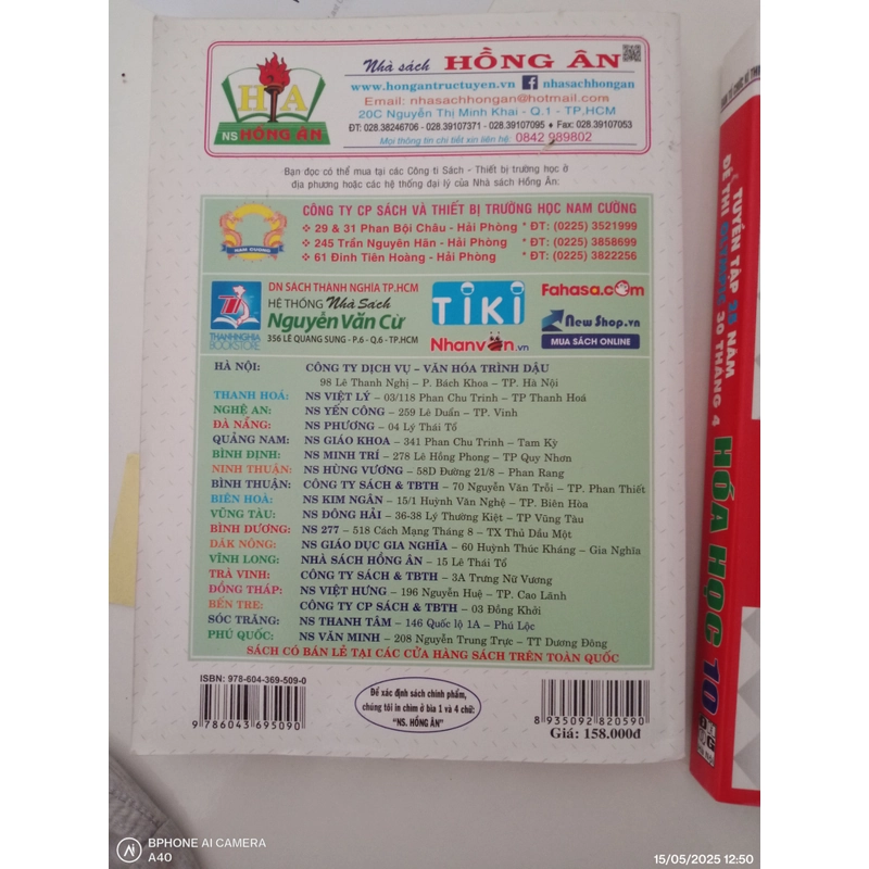 Sách bồi dưỡng HSG Hóa còn như mới 100% , chưa qua sử dụng. 452047