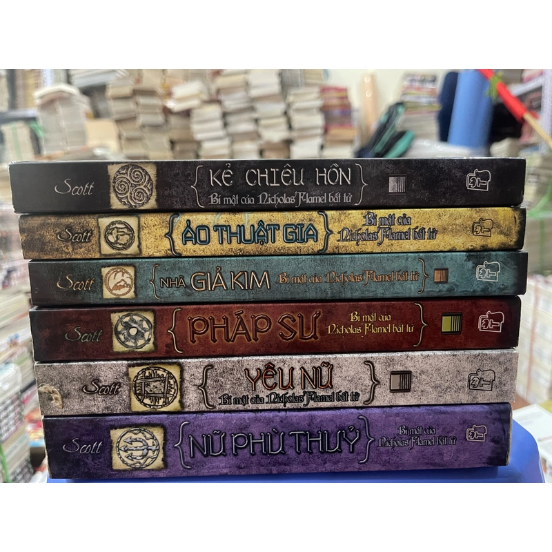 Bí mật của Nicholas Flamel bất tử full bộ 6 cuốn  476149