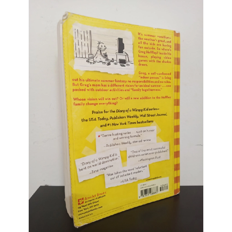Diary Of A Wimpy Kid - Dog Days - Jeff Kinney 2009 New 80% HCM.ASB2301 356922