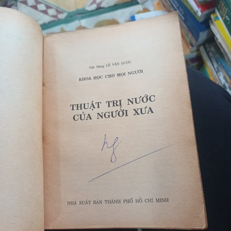 Thuật Trị Nước Của Người Xưa- Việt Đăng Lê Văn Được 1022487