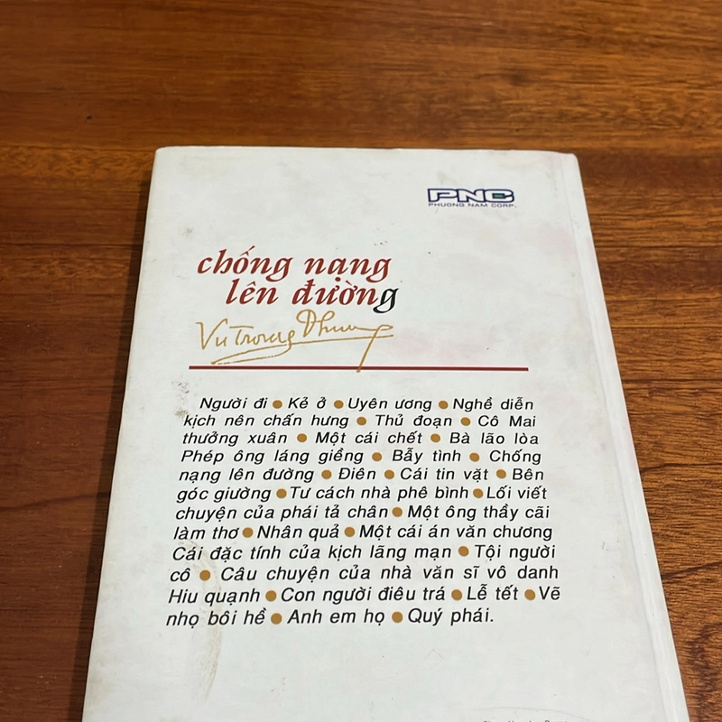 II Văn Học: Chống Nạng Lên Đường - Vũ Trọng Phụng - 2004 502079